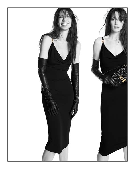 anne hathaway versace icons|anne hathaway donatella.